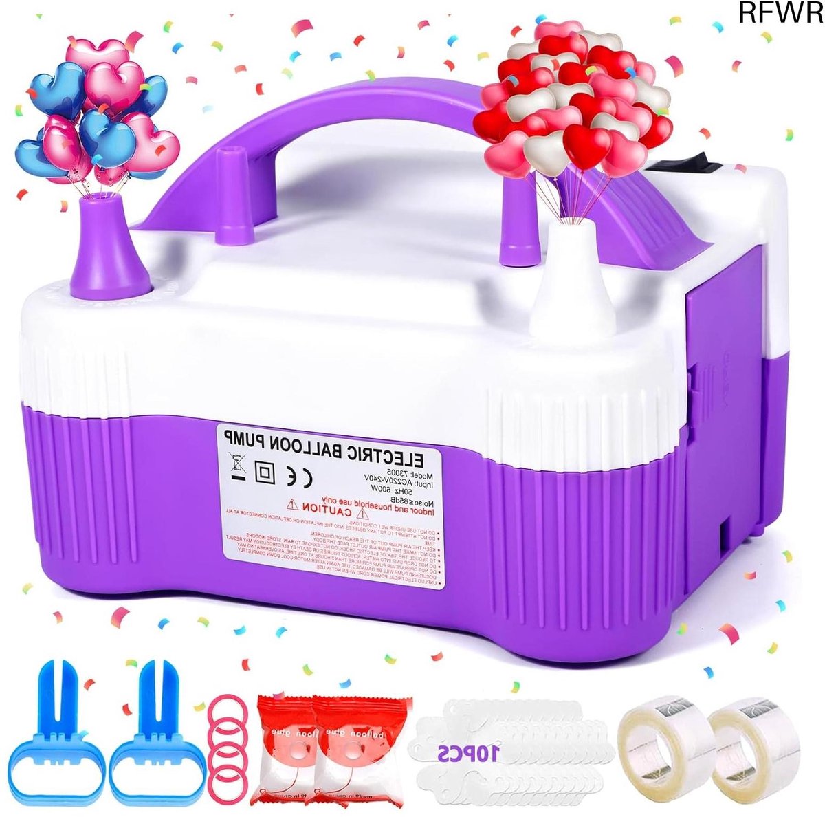  ® Draagbare Elektrische   met Dubbel Mondstuk en Automatische Modi voor Feestelijke Gelegenheden