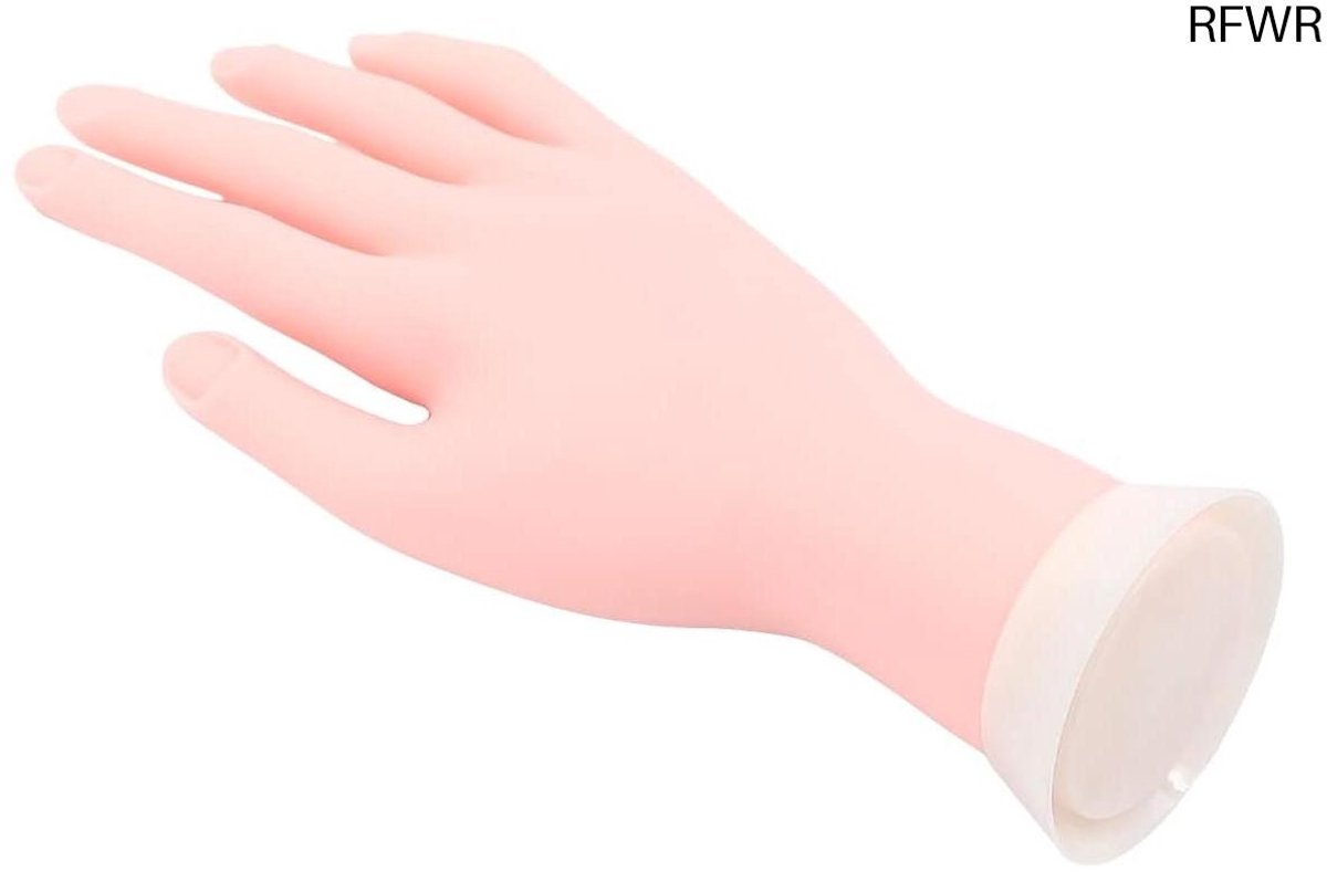  ® Flexibele Manicure Oefenhand voor Nagelkunst beginners