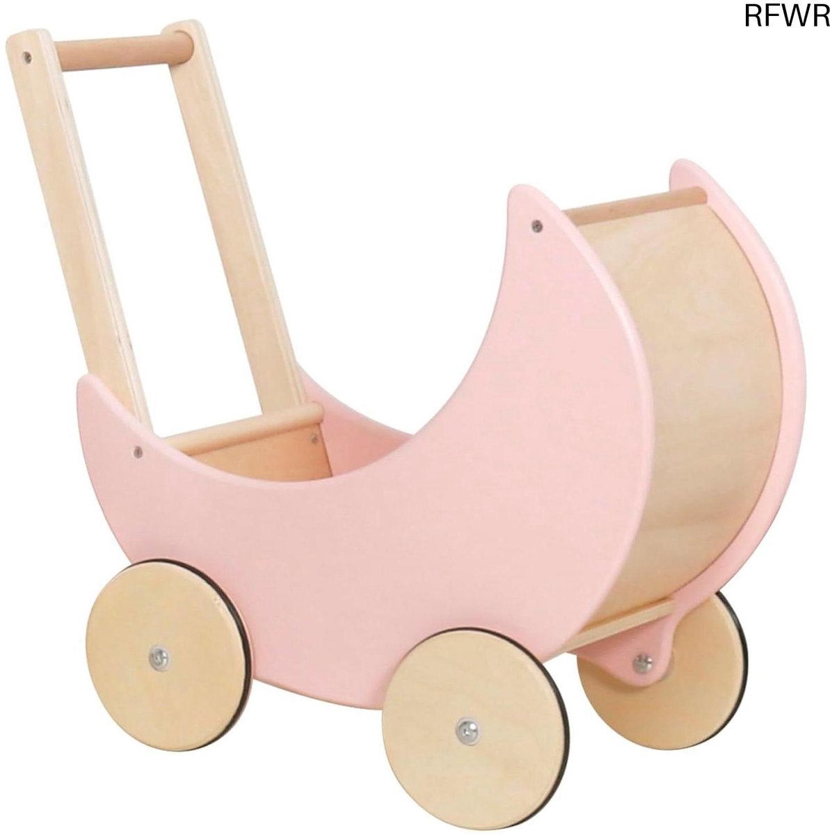  ® Houten Loopwagen voor Kinderen - Speelplezier en Motorische Vaardigheden