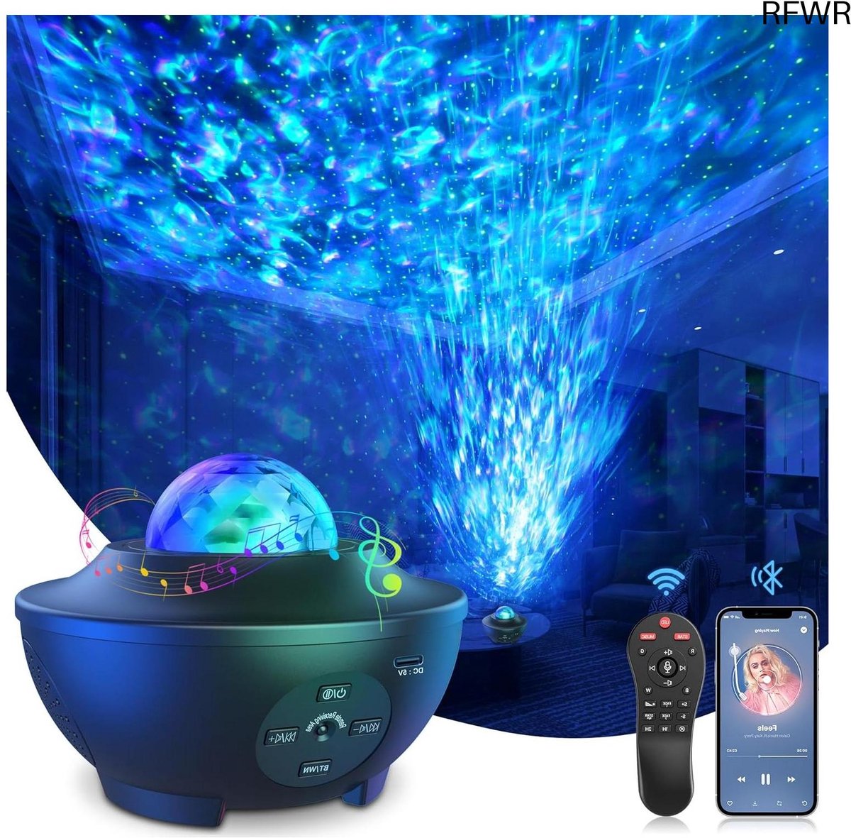  ® LED sterrenhemel projector met Bluetooth en afstandsbediening voor kinderen