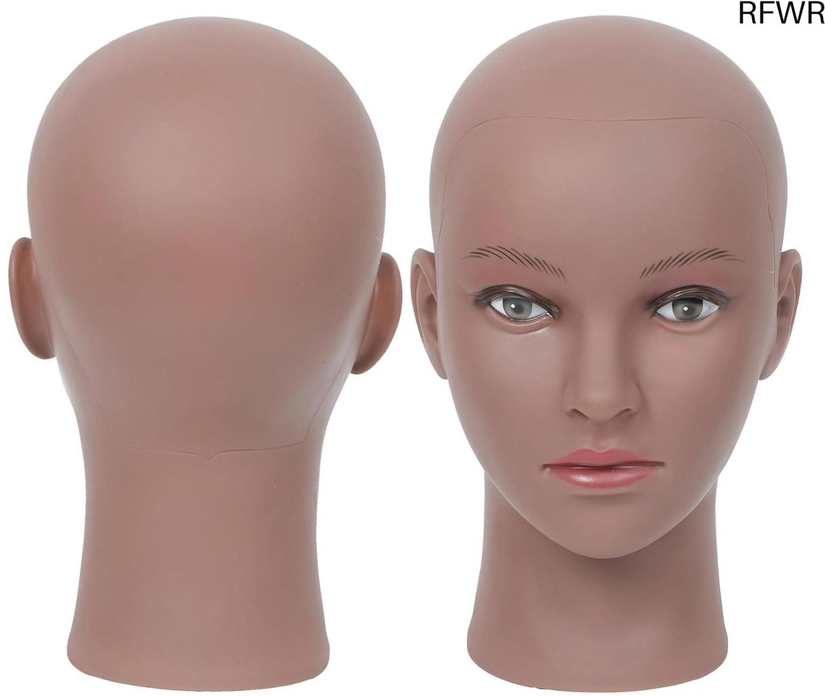  ® Mannequin Hoofd voor Pruiken en Cosmetologie Training