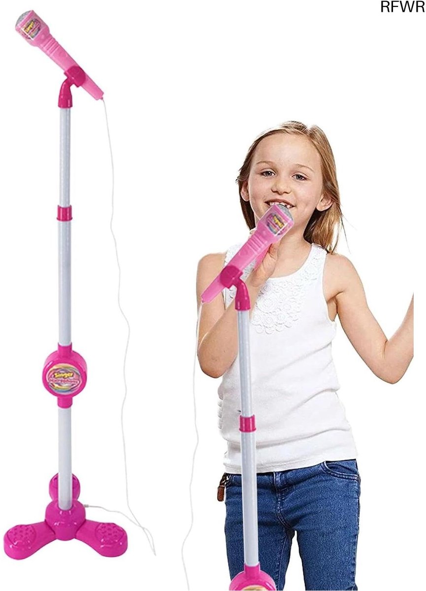  ®  standaard voor Karaoke - Speelgoed   met Kleurrijk Ontwerp - Ideaal voor Zingen en Dansen