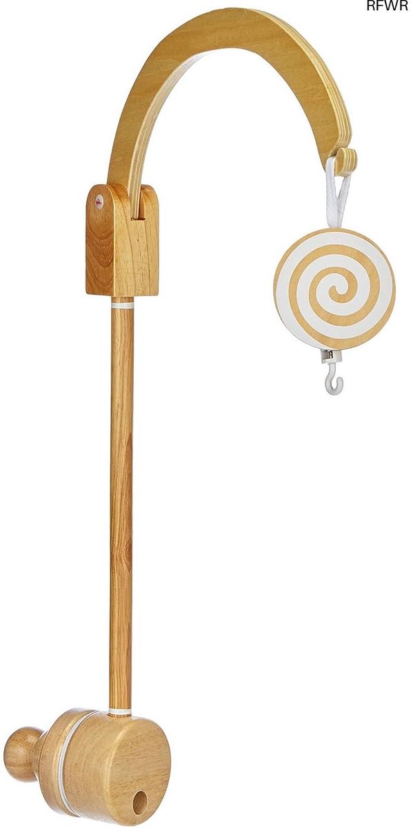  ® Mobiele houder voor speelgoed - boogvormig ontwerp van hout