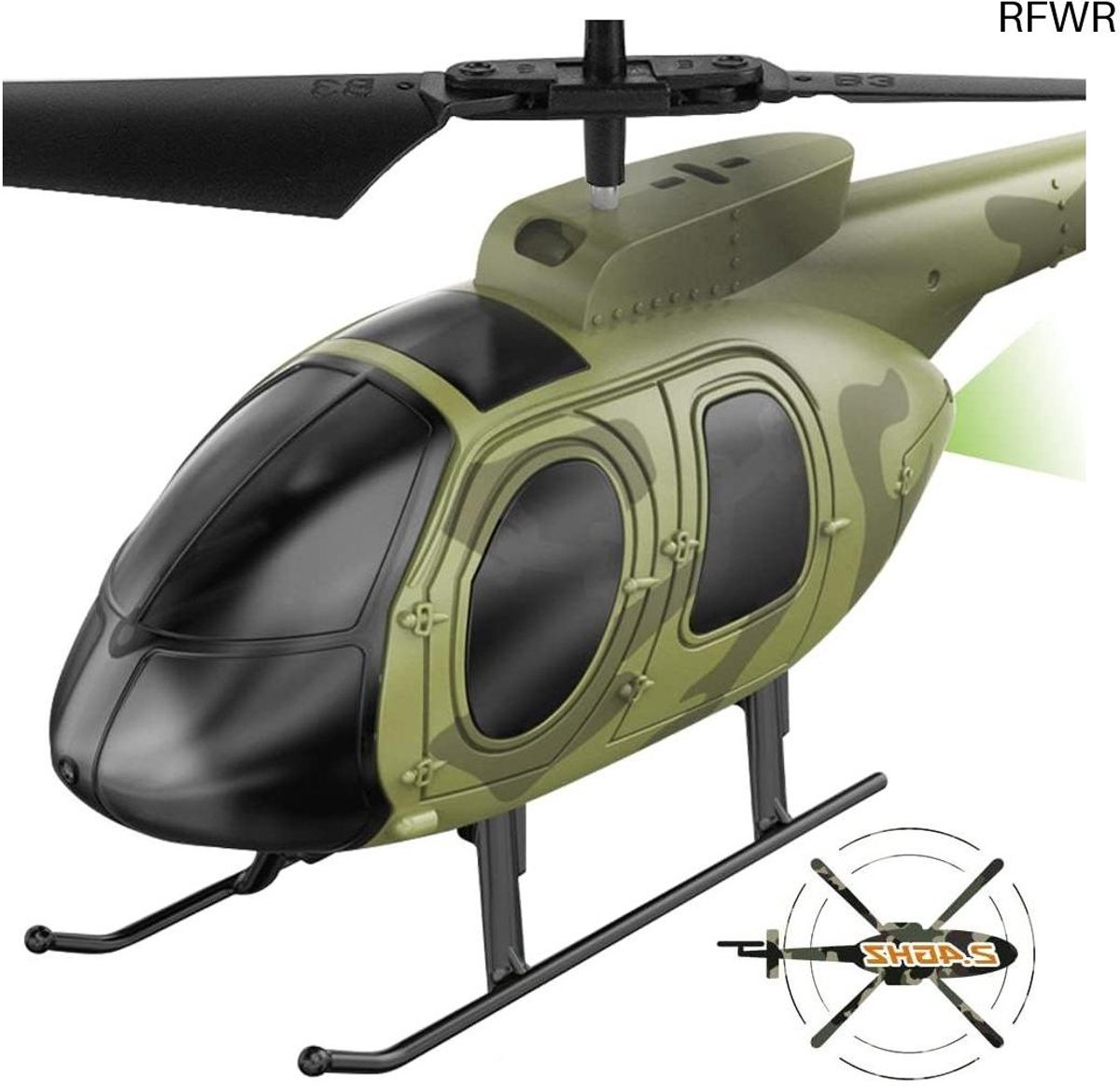  ® RC Helikopter voor Kinderen - 2,4 GHz Radiografisch Bestuurd Speelgoed met Gyro en One-Key Opstijgen