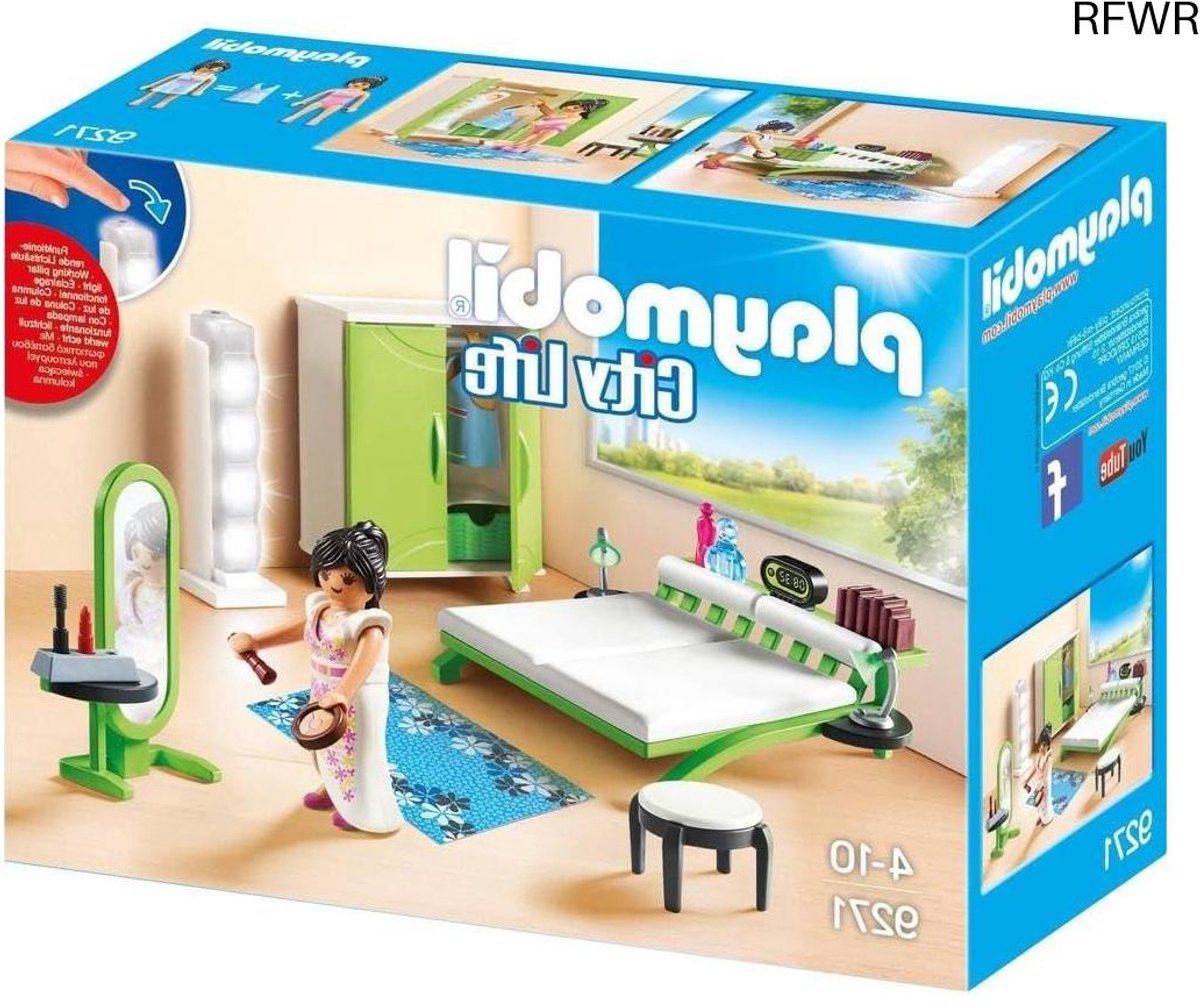  ® Slaapkamer met Make-up Tafel voor Playmobil City Life