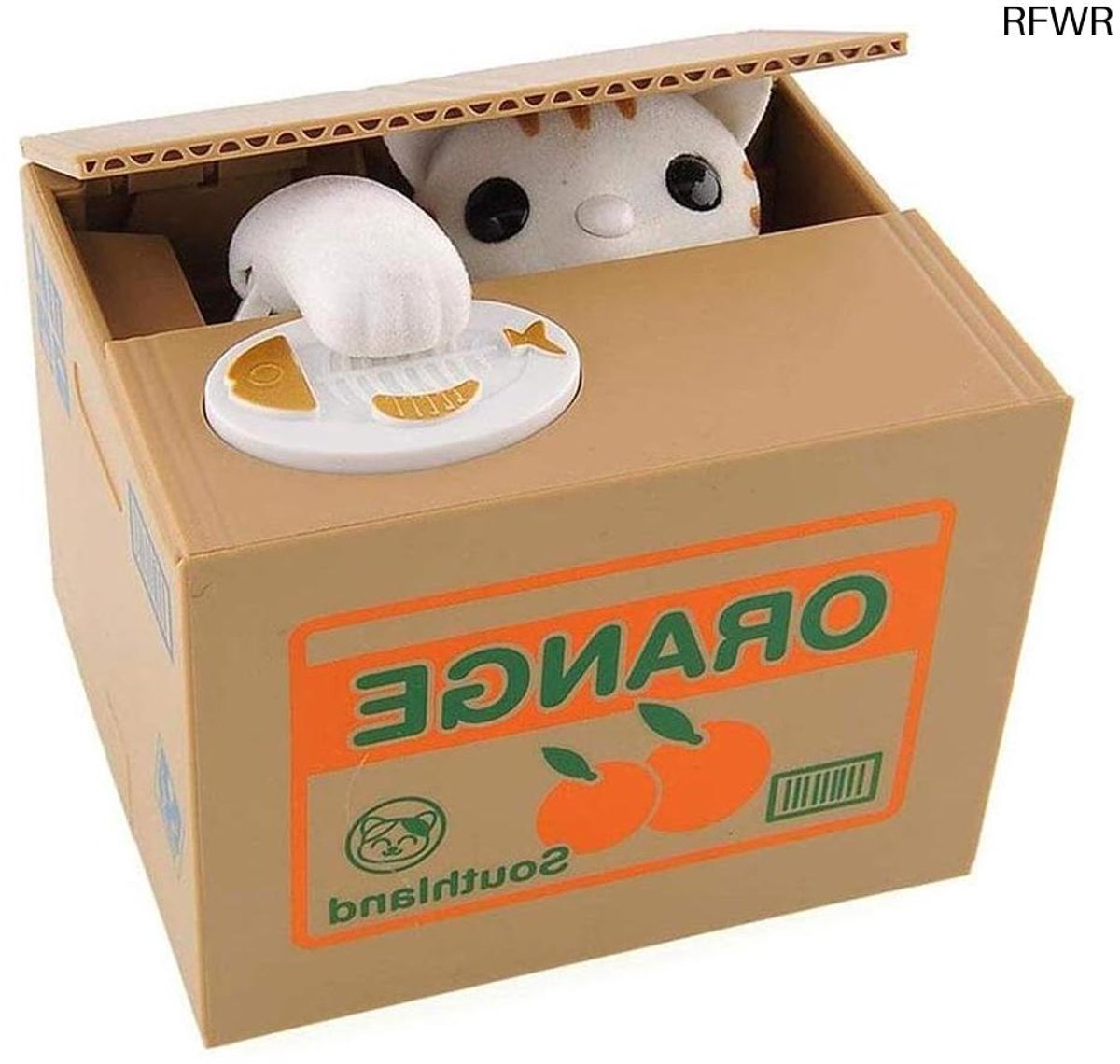  ® Spaarpot met Dieren: Speelse Munten Stelen Spaarbank voor Kinderen