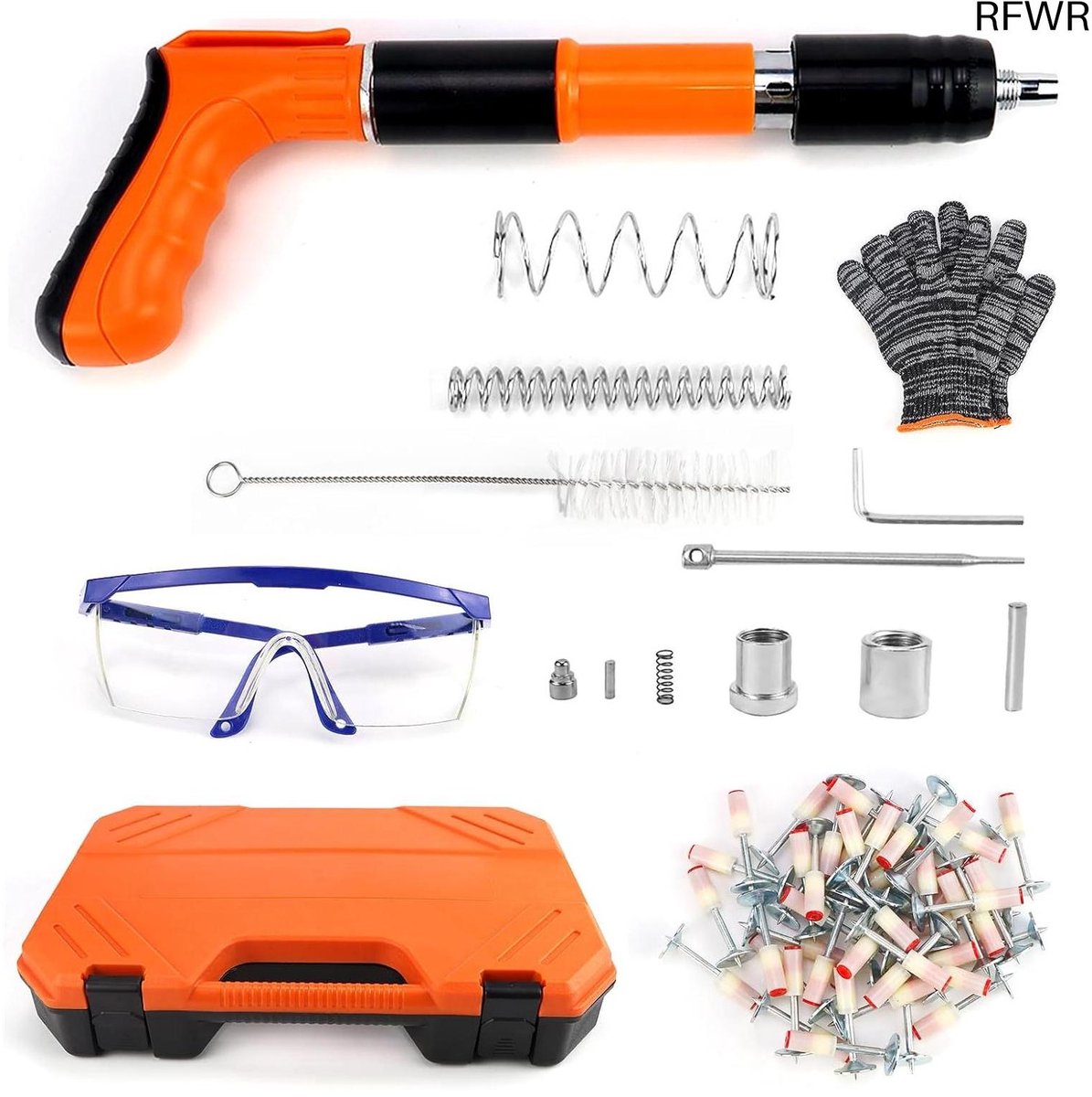  ® Stalen Nagelpistool - Boutschietapparaat voor Plafond- en Betoninstallaties