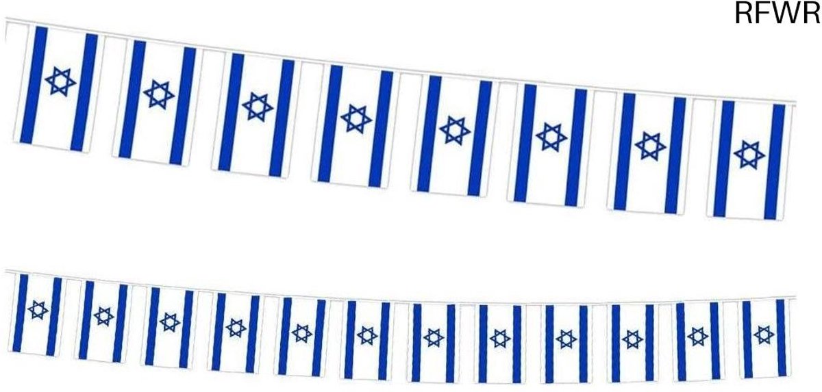  ® Wimpelvlaggen Set 20 Stuks voor Feestdecoratie - Premium Weerbestendig en Lichtgewicht