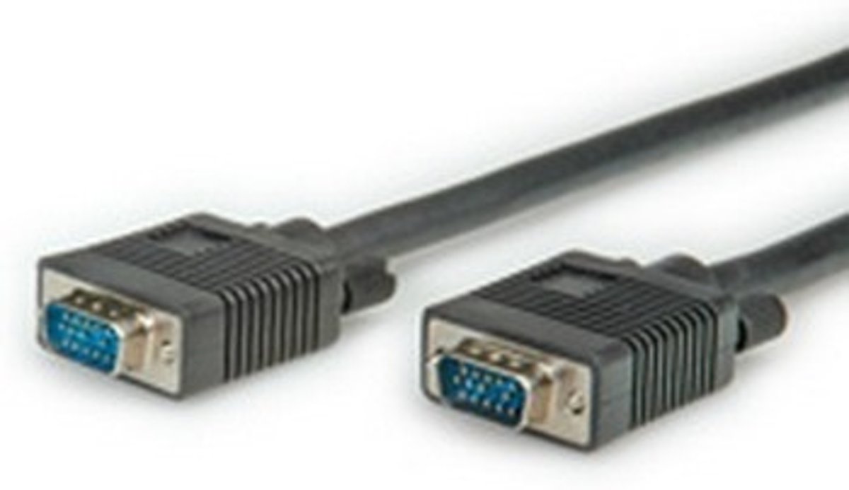 ROLINE - VGA (D-Sub) naar VGA (D-Sub) - 20 m - Zwart