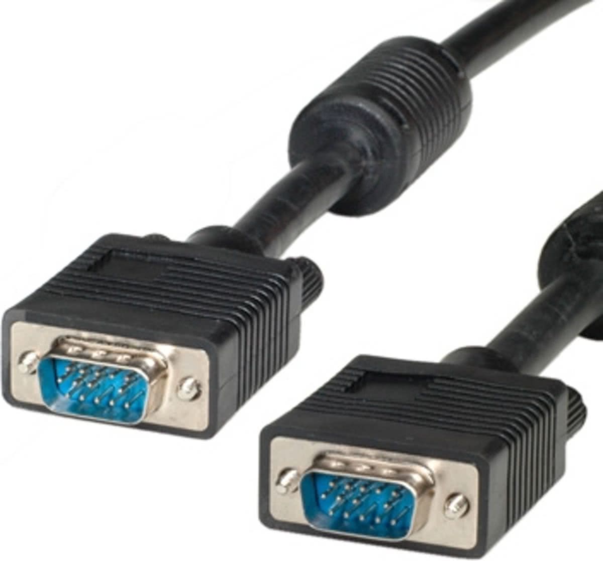 ROLINE - VGA (D-Sub) naar VGA (D-Sub) - 6 m - Zwart