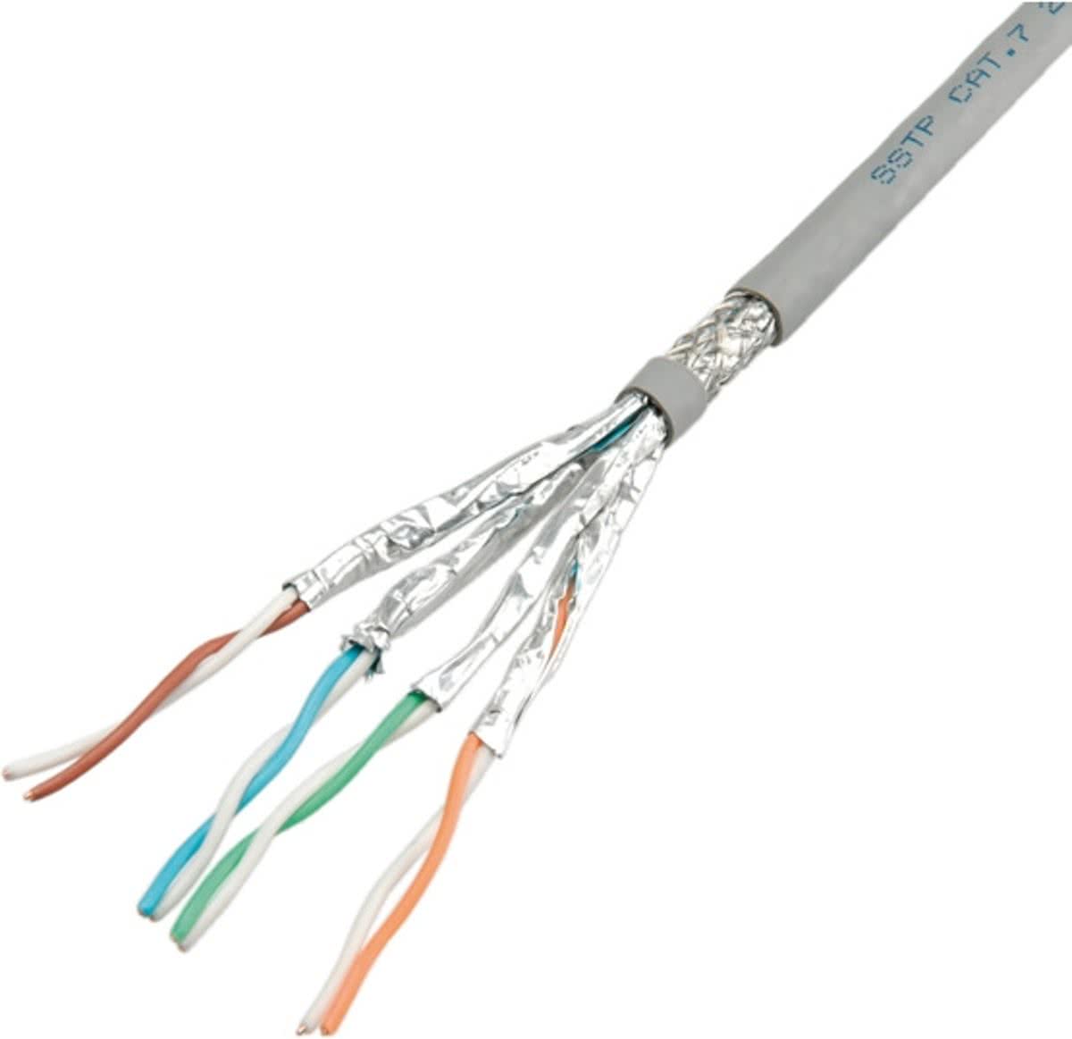 ROLINE S/FTP (PIMF) kabel Cat.6 / Class E, massief draad, AWG 23 300m