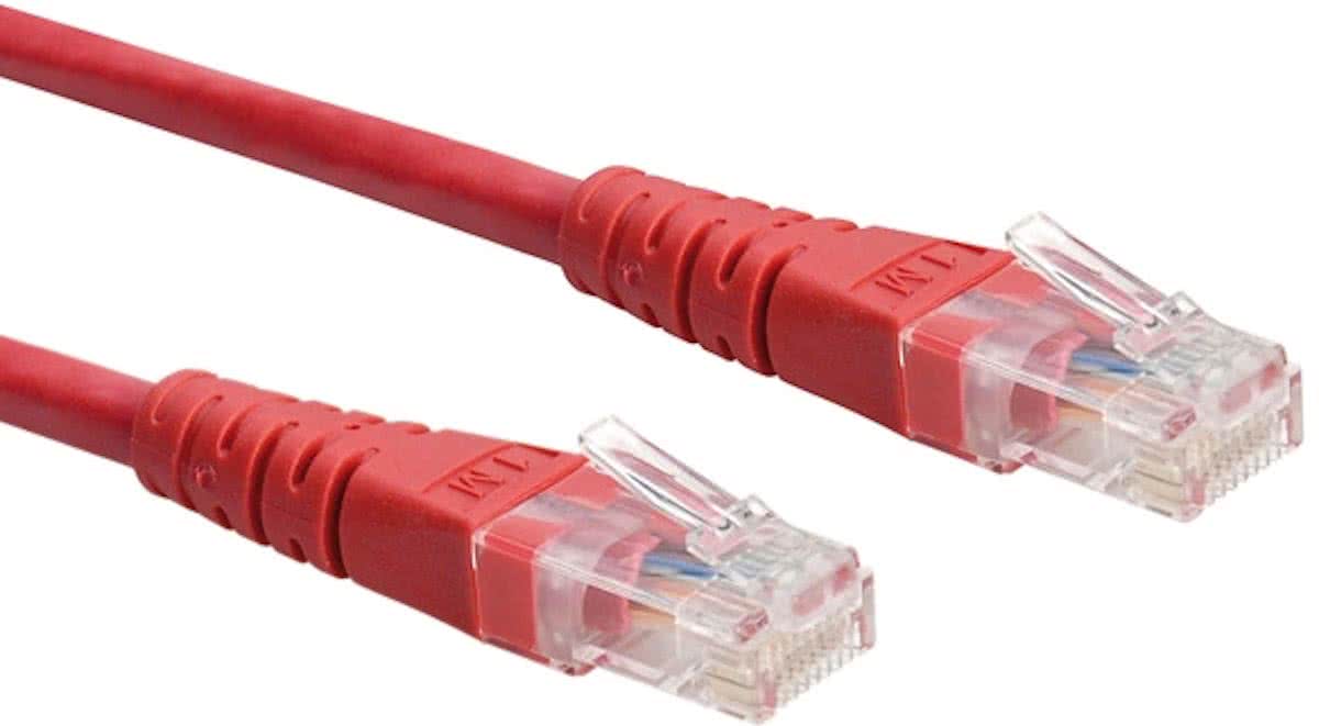 ROLINE UTP Patchkabel Cat.6, 10m, rood 10m