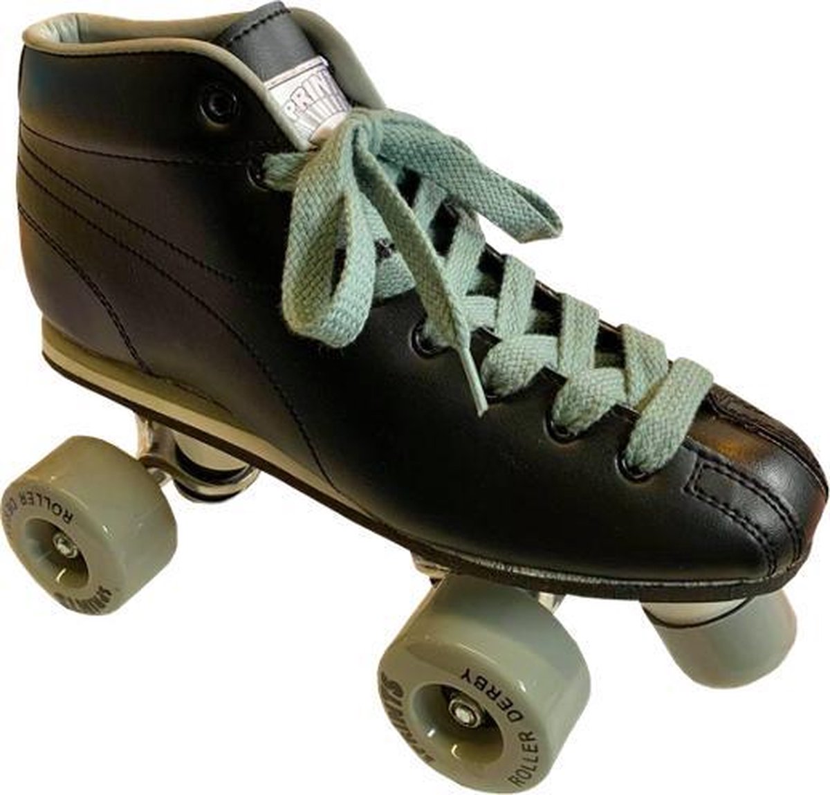 ROLLER DERBY Sprints - Rolschaatsen - Retro - Kinderen - Zwart - Maat 38