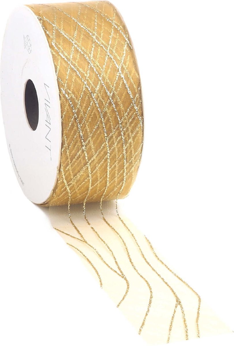 Lint Flow Goud 40mm x 25m