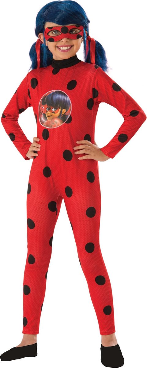 RUBIES FRANCE - Klassiek Ladybug kostuum cadeauverpakking meisjes - 110/116 (5-6 jaar) - Kinderkostuums