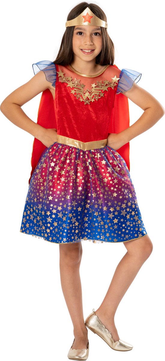 RUBIES FRANCE - Wonder Woman luxe kindervermomming - 110/116 (5-6 jaar)