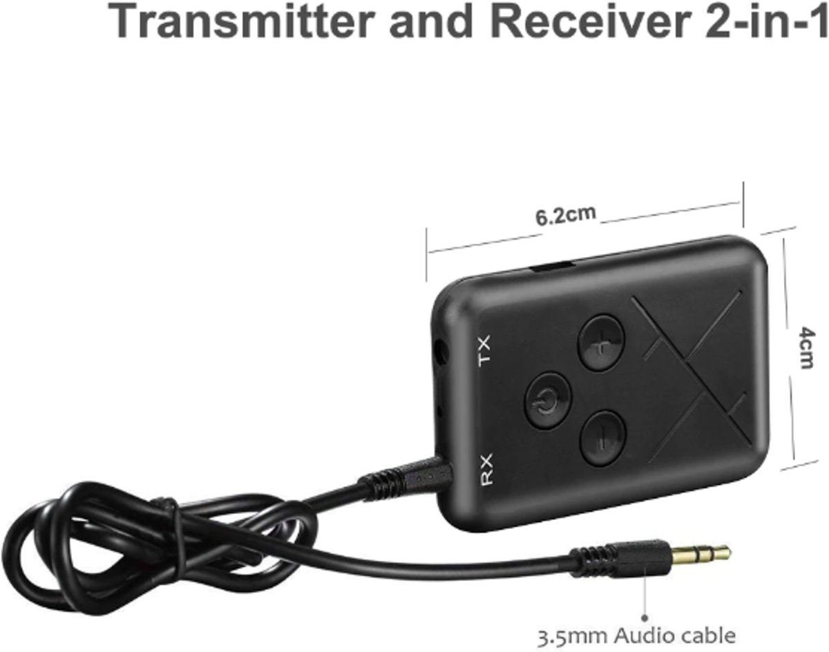 Bluetooth Audio Transmitter/Bluetooth Audio Receiver/2in1/Bluetooth 4.2/Bluetooth Transmitter/Bluetooth Receiver