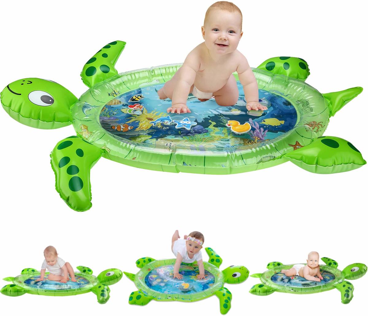  ® Baby Opblaasbare Waterspeelmat Schildpad Speelgoed – Spelen met water - Speelkleed & Aquamat