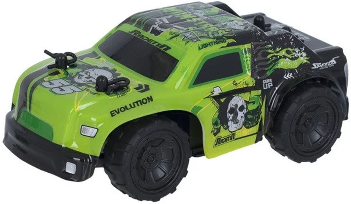 Race-Tin Rc Car 4X4 Groen 1/28