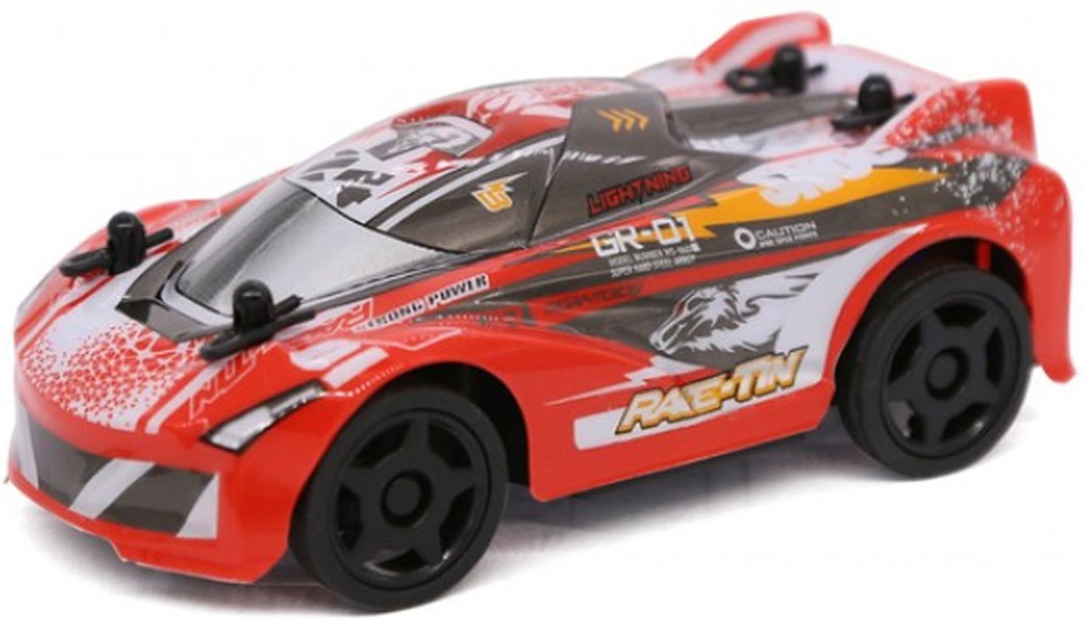 Race-Tin Rc Car F1 Rood 1/28