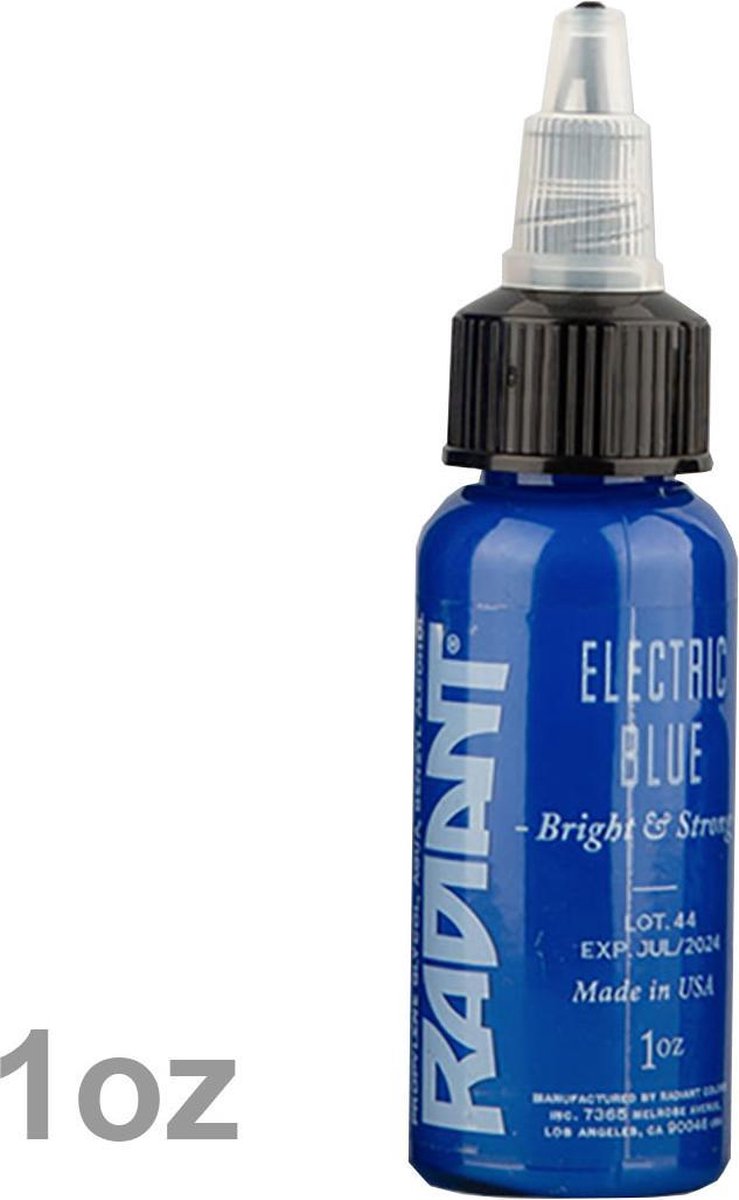   - tattoo inkt - Electric blue - 30ml