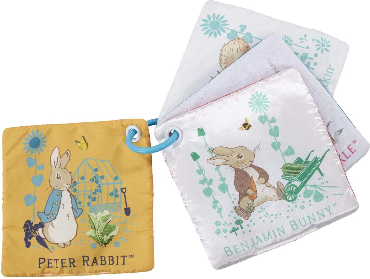 Peter Rabbit Baby s eerste boekje van stof