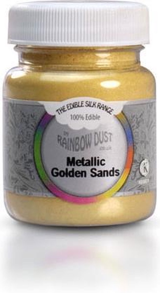 RD Edible Silk Mini Bulk - Metallic Golden Sands - 30g