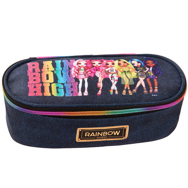 Rainbow High Etui Ovaal Fashion - 22 x 6 x 9,5 cm - Polyester