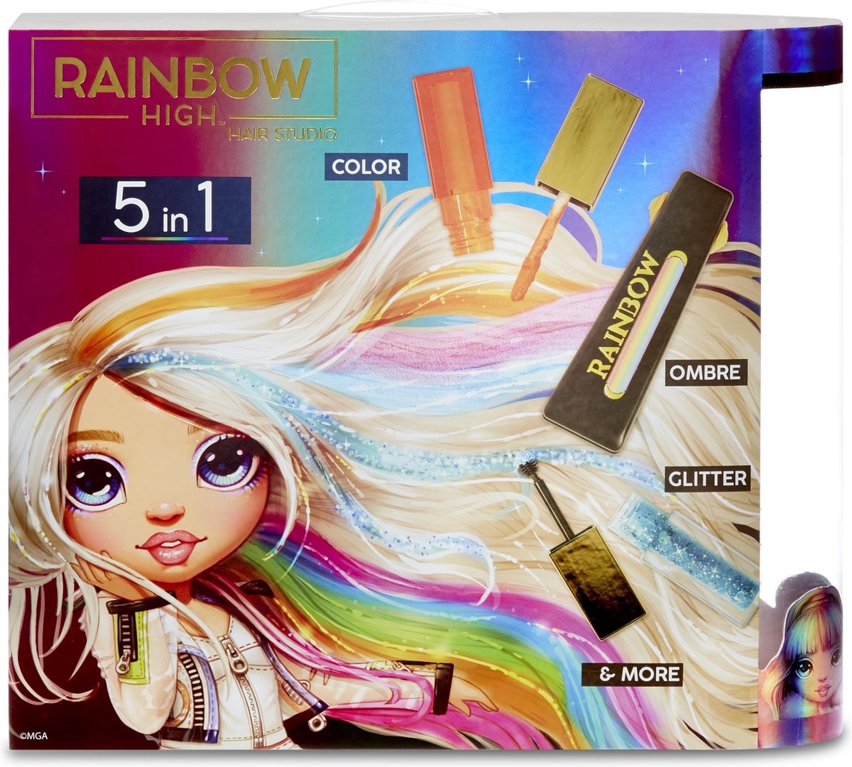 Rainbow High Hair Studio