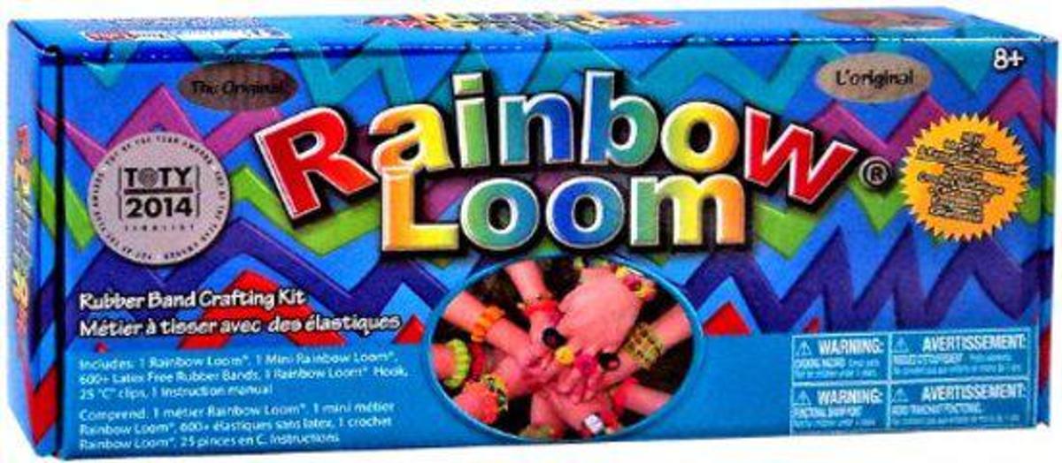 Rainboom Loom starterkit met stalen haaknaald!