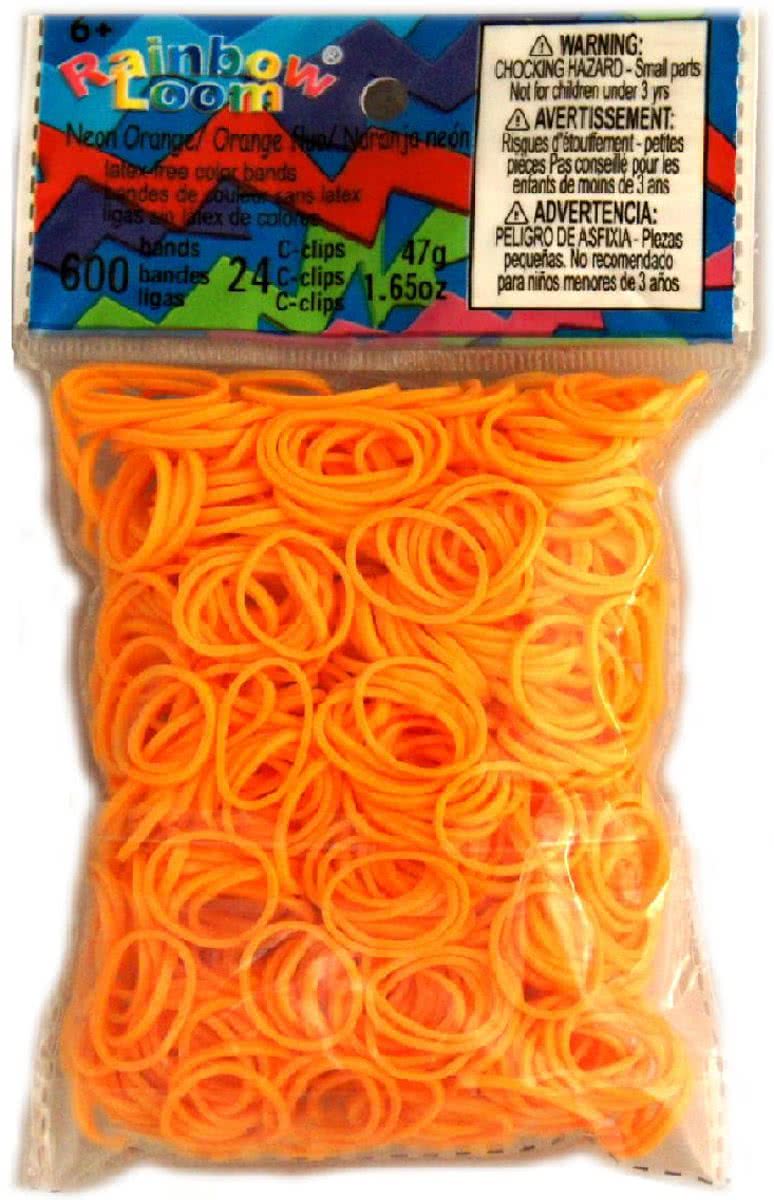   Elastiekjes - Neon Orange - 600 stuks