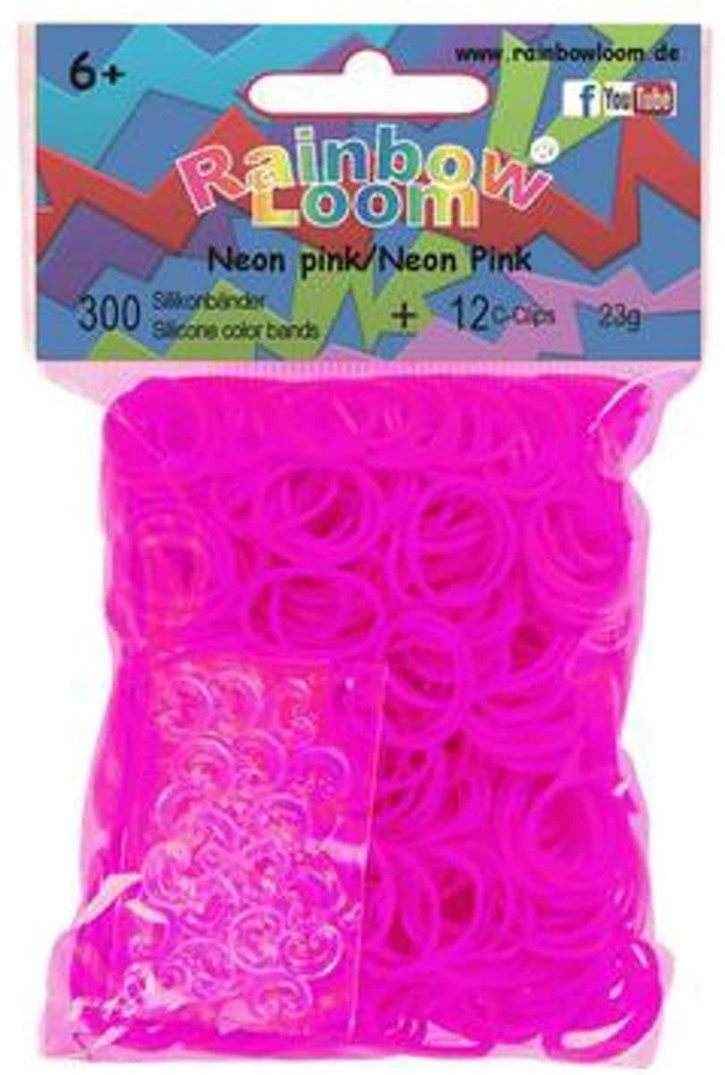   Neon Roze Met 12 Clips 300 Stuks