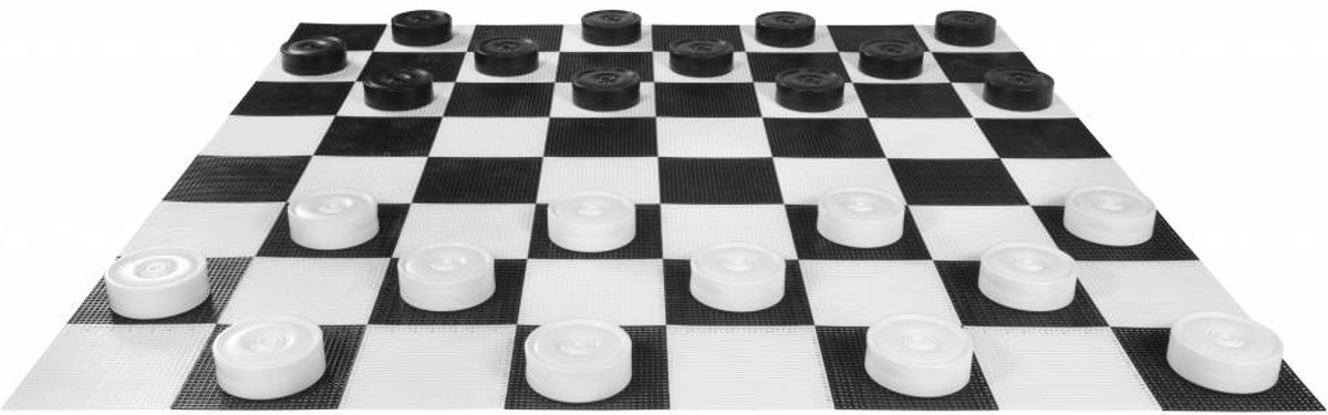 XXXL Giga Damspel (Checkers, 8x8 vakken)