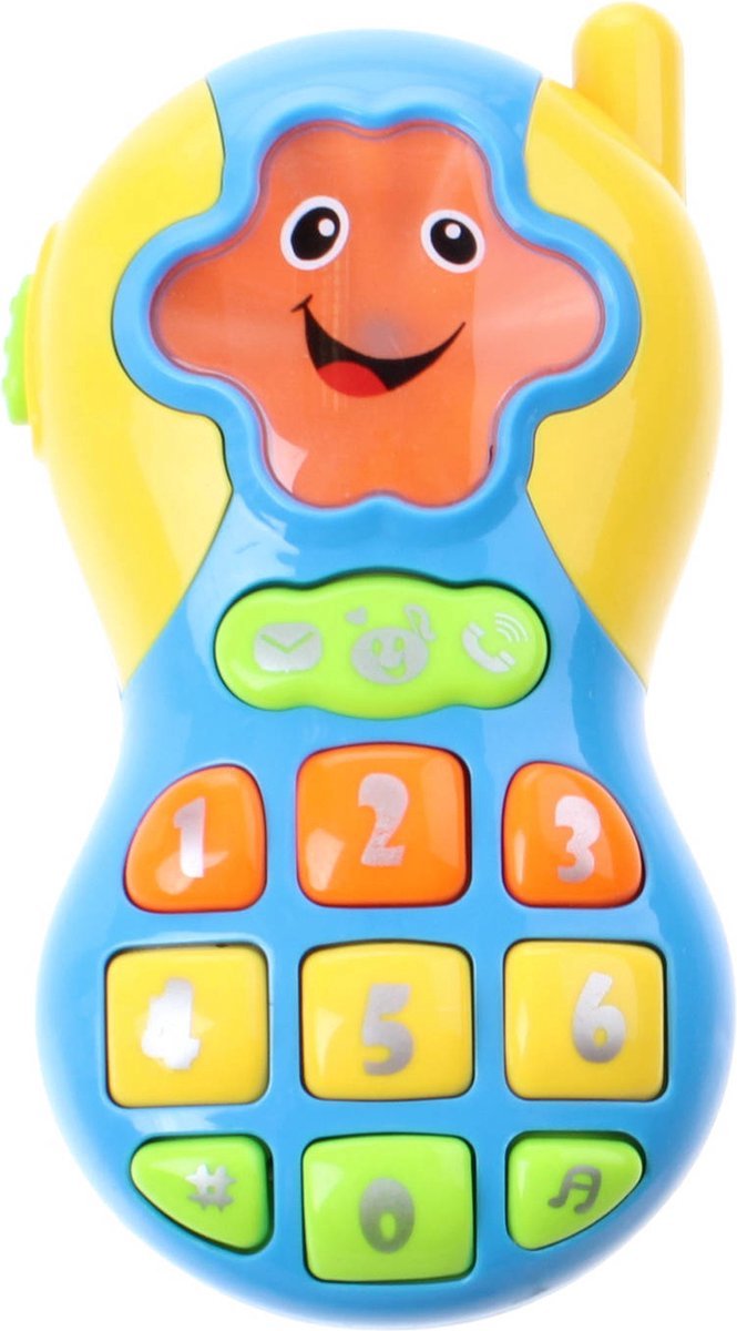 Speelgoed Telefoon - Peuter Speelgoed - Educatief Speelgoed - Muziek & Licht - Baby Telefoon - Interactief Speelgoed - Kinder Telefoon - Speelgoedtelefoon -