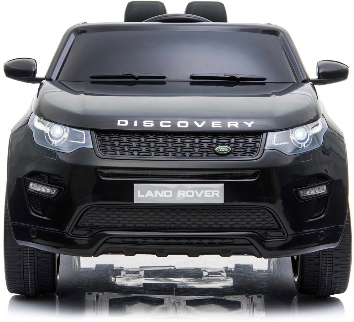 Elektrische Kinderauto Land Rover Discovery Zwart 12V Met Afstandsbediening FULL OPTIONS