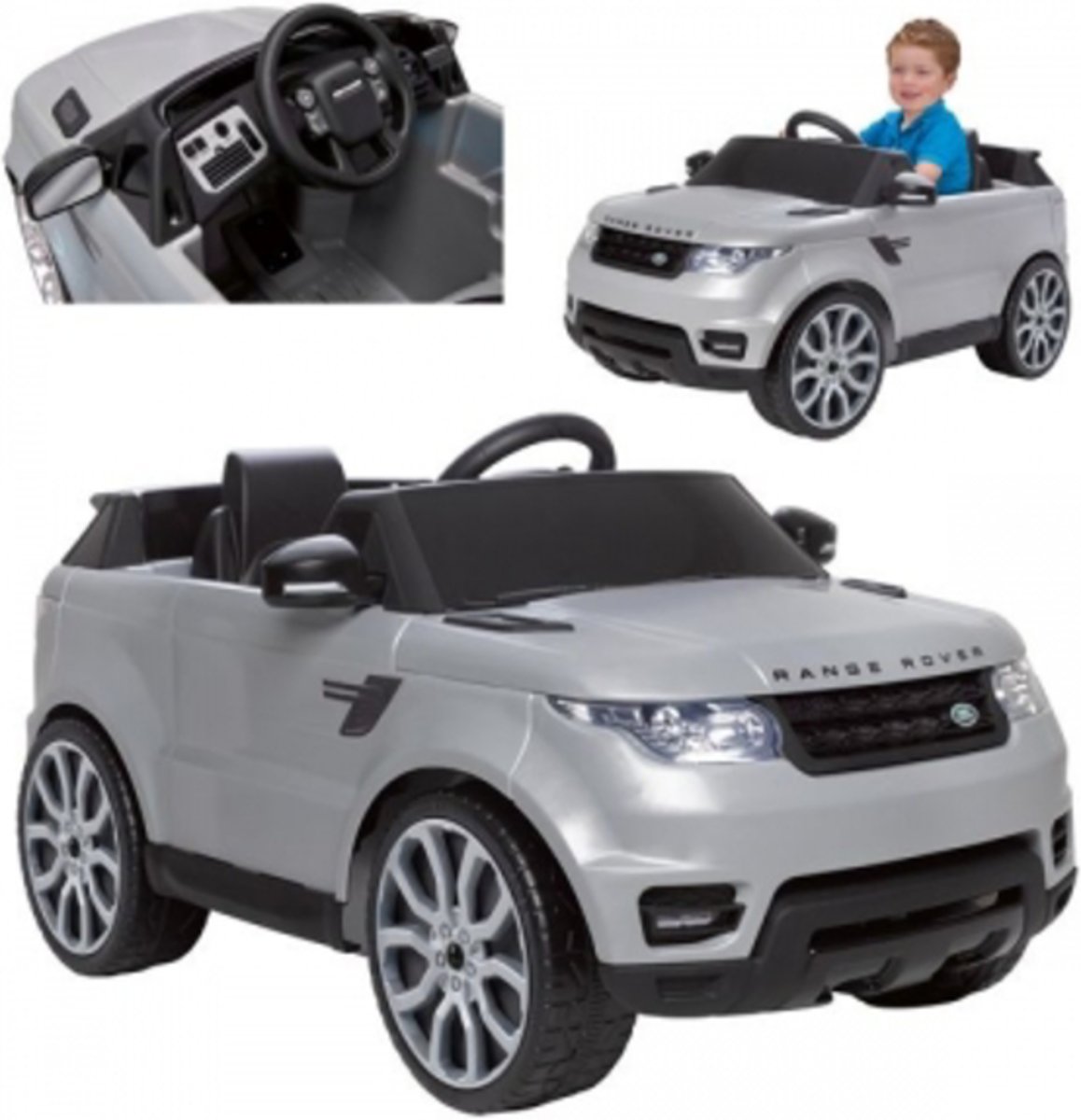 Feber range rover accuvoertuig - elektrische rangerover speelgoed auto - kinder range rover - bestuurbare rangerover