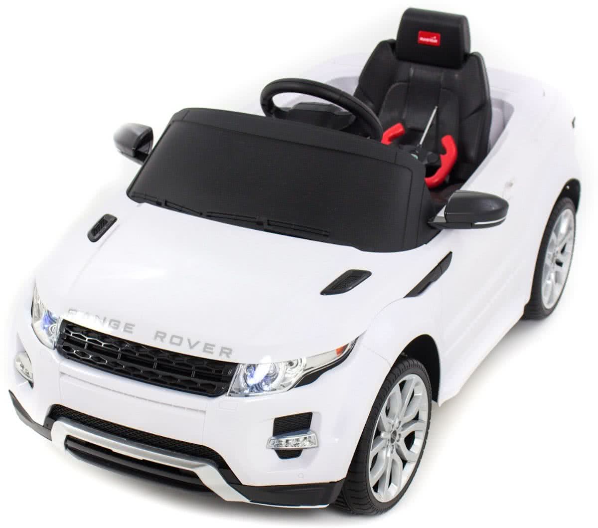 Range Rover kinderauto Evoque wit