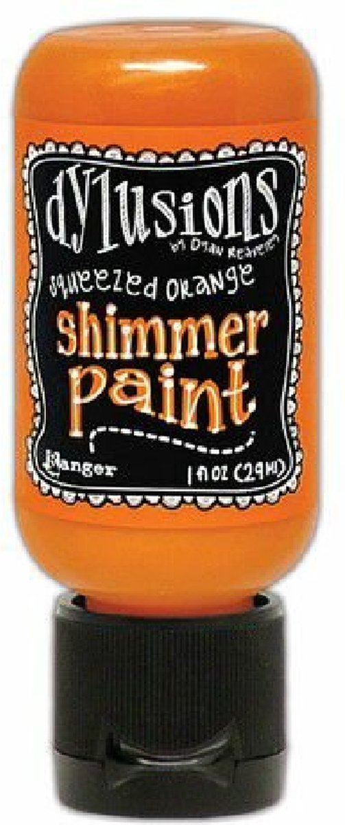 Dylusions Shimmer paint - Squeezed orange 29 ml