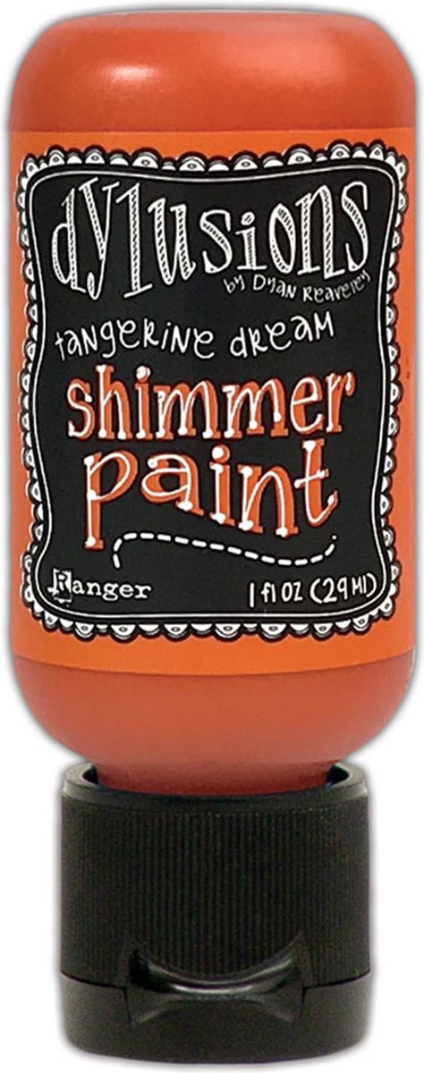 Dylusions Shimmer paint - Tangerine Dream 29 ml