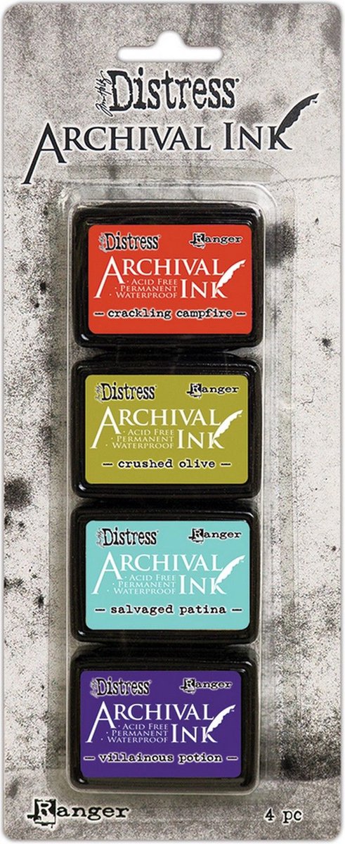 Ranger Distress Archival Mini ink pad - Tim Holtz - Kit 5