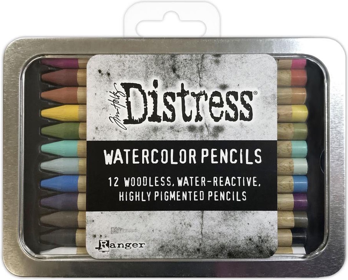 Tim Holtz distress watercolor pencils set 1 - waterverfpotloden