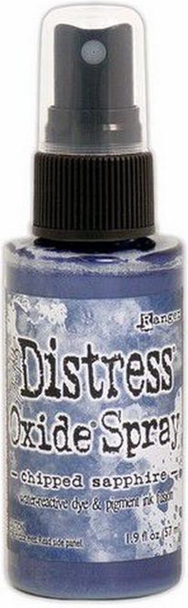 Distress Oxide Spray Chipped Sapphire