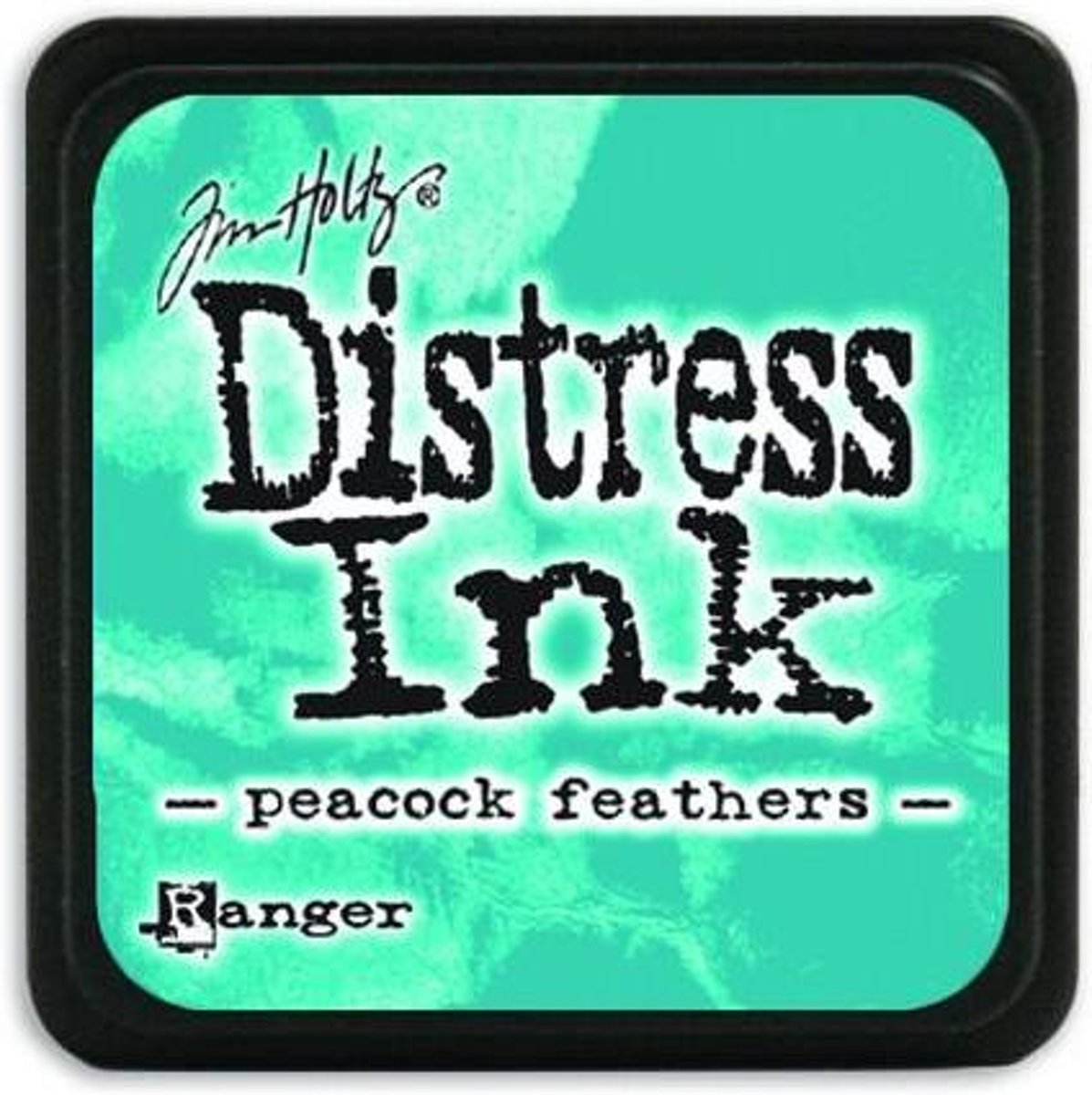 Ranger Distress Mini Ink pad - peacock feathers