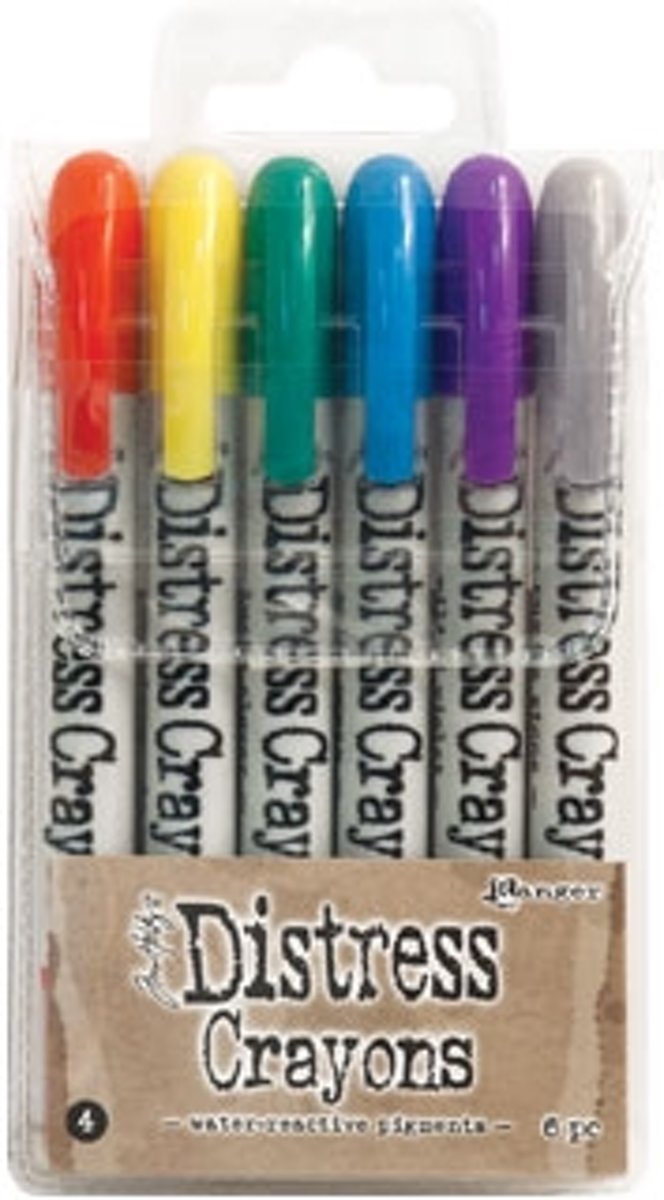   Tim Holz Distress Crayons set van 6. 51749