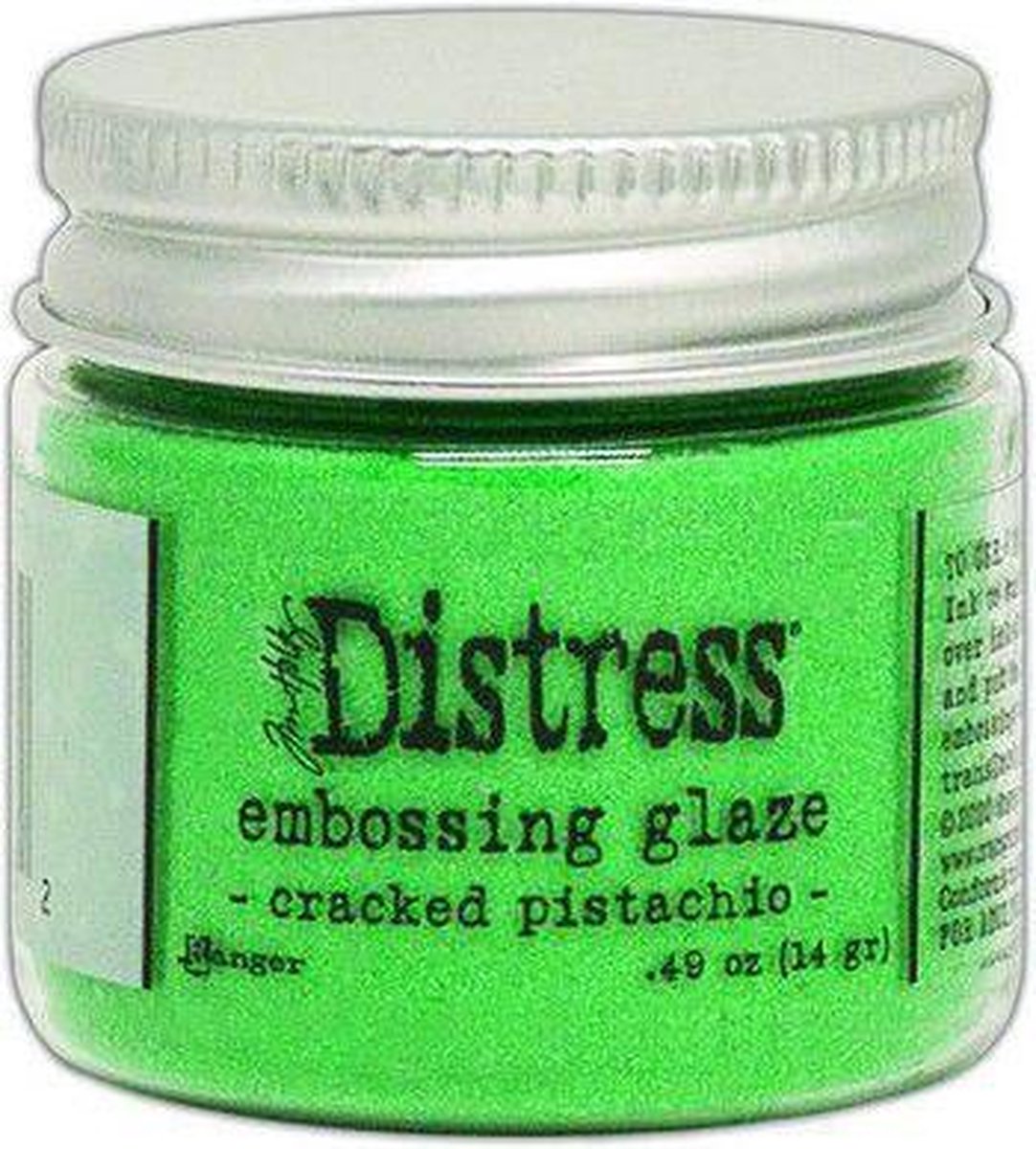 Ranger • Tim Holt Distress Embossing glaze Cracked pistachio