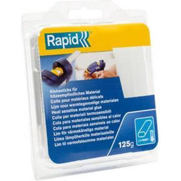 Rapid lijmpatronen ovaal 9x94mm universeel blister transparant (16 stuks)