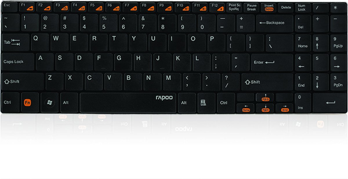 Draadloos toetsenbord Rapoo E9070 Zwart - Azerty