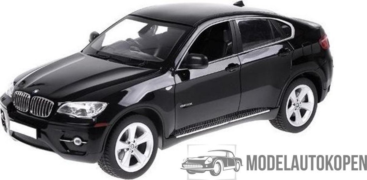 BMW X6M (Zwart) 1/24 Rastar - Modelauto - Schaalmodel - Model auto - Miniatuurautos - Miniatuur auto