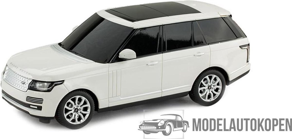 Land Rover - Range Rover (Wit) 1/24 Rastar - Modelauto - Schaalmodel - Model auto - Miniatuurautos - Miniatuur auto