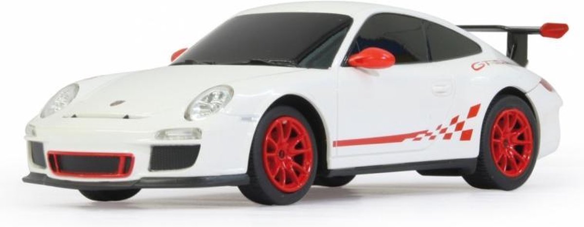 Porsche GT3 RS jongens 27 MHz 1:24 wit